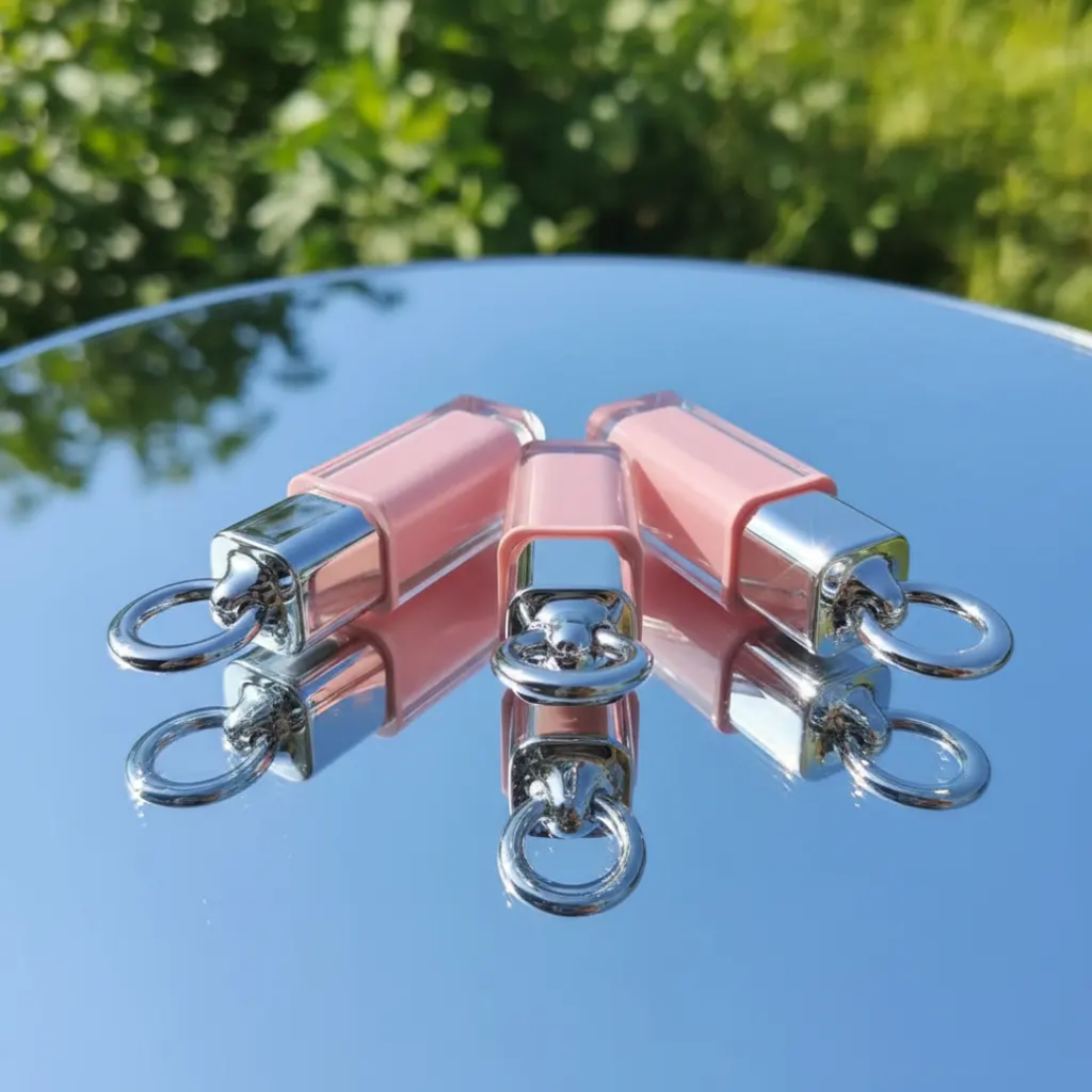 Rose Liz - brillant avec porte-clés. 5.9 ml