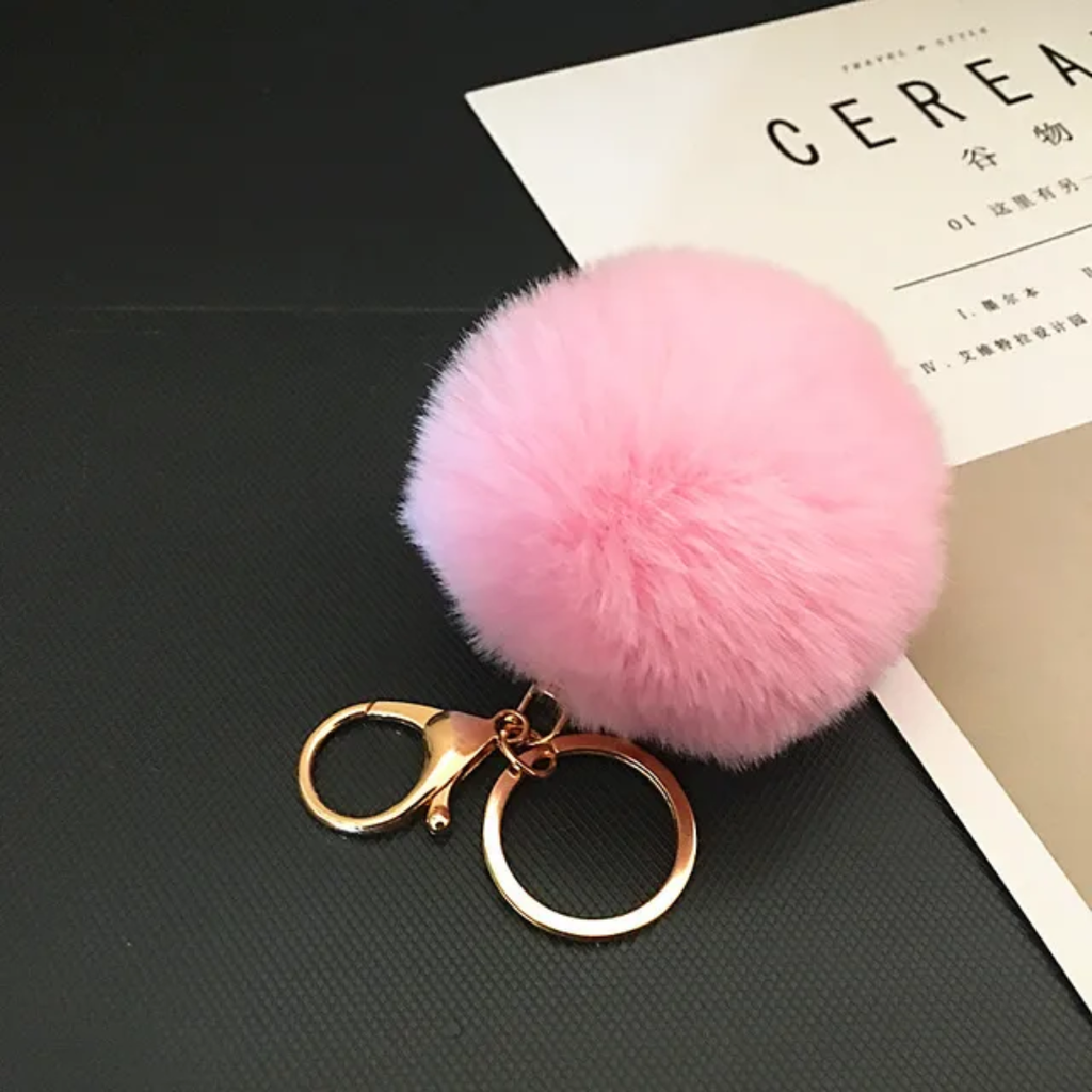 Rose Eddie - Brillant à lèvres avec Pom Pom. 5.9 ml